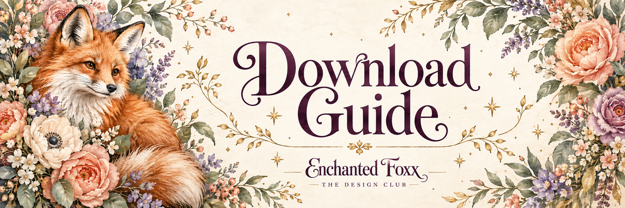 Download Guide — Enchanted Foxx Design Club