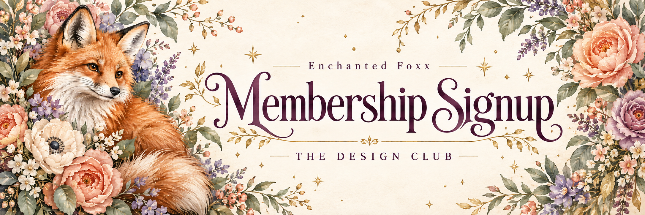 Membership Signup — Enchanted Foxx Design Club