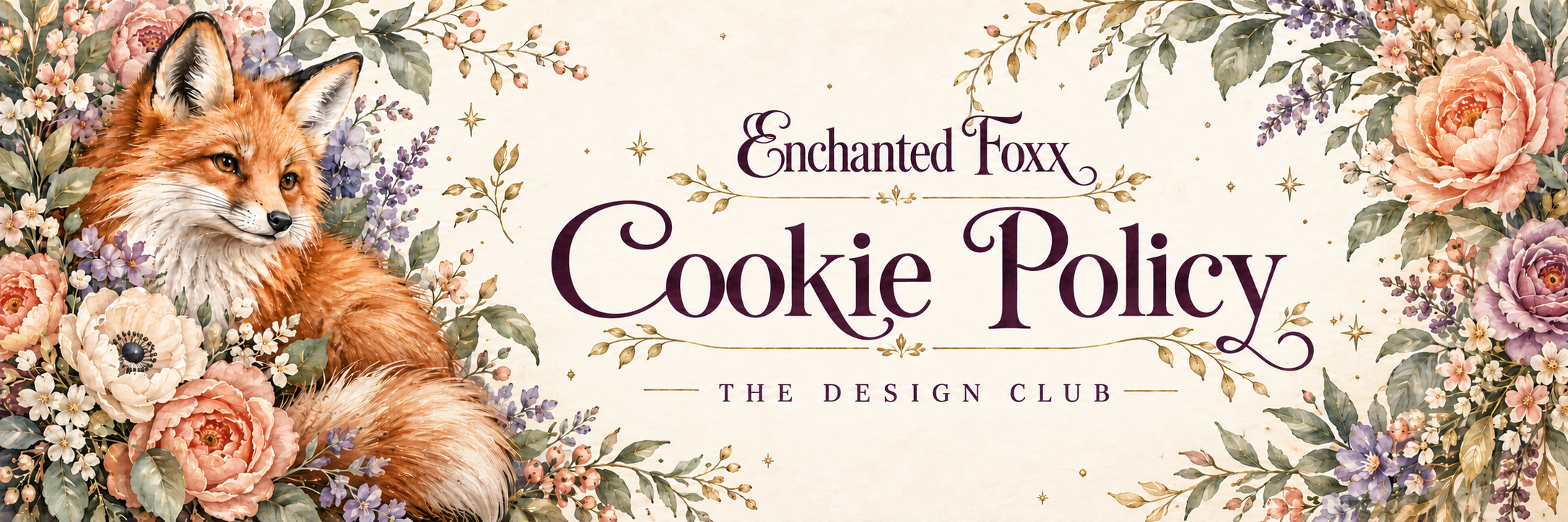 Cookie Policy — Enchanted Foxx Design Club