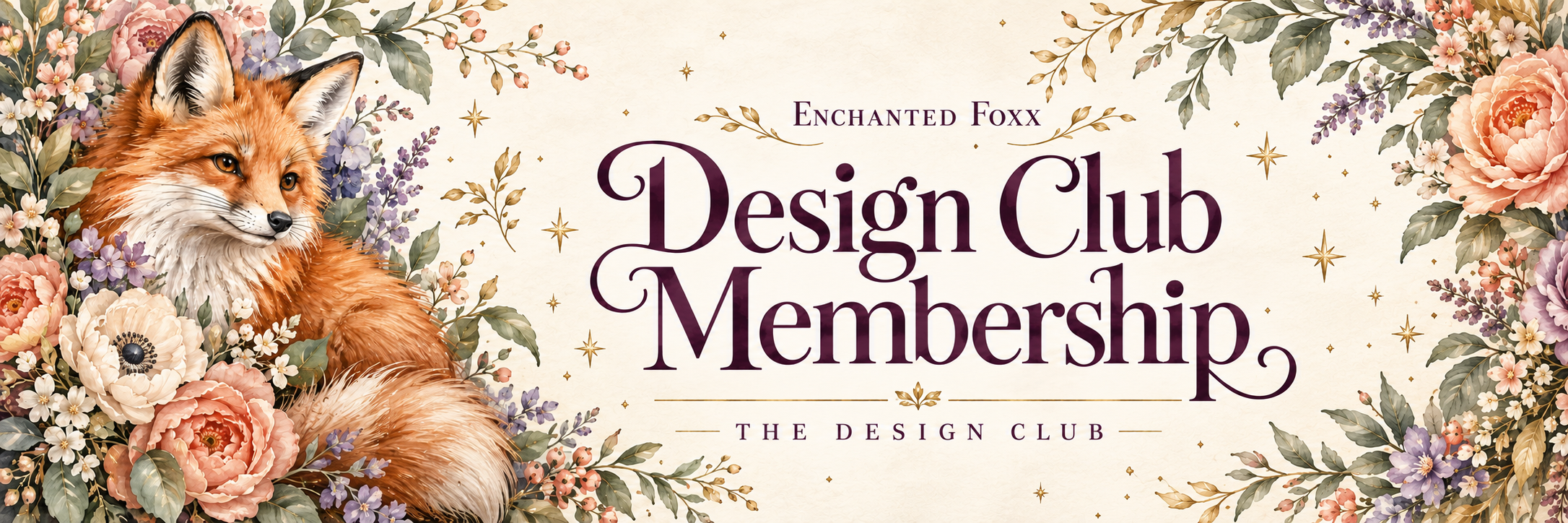 Enchanted Foxx Design Club, featuring Enchanted Foxx and Court & Candlelight